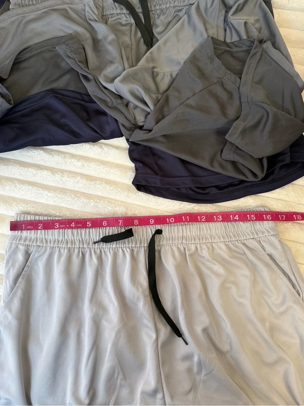 Men’s athletic shorts 4 pack bundle size 2XL